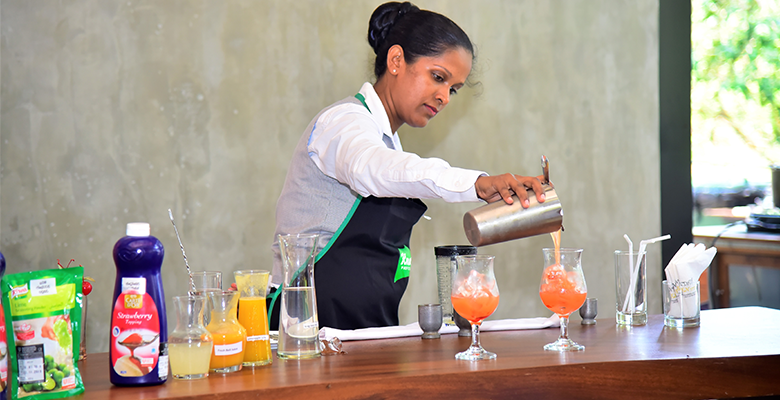 Master of Seasoning bartender at work Master of Seasoning bartender at work